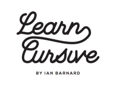 Learn Cursive Script Worksheet by Ian Barnard